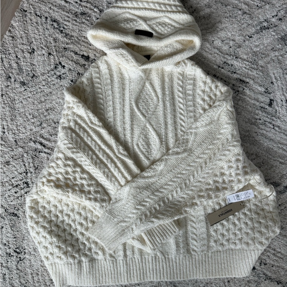 Fear Of God Cream Cable Knit Sweater
